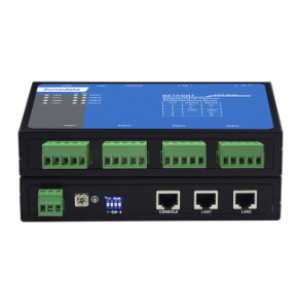 3onedata NP314T 4-port RS-232/422/485 to 2-port 10/100 Base T(X) Ethernet Converter